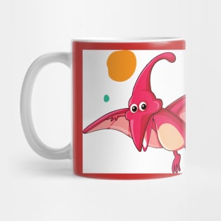 red t rex Mug